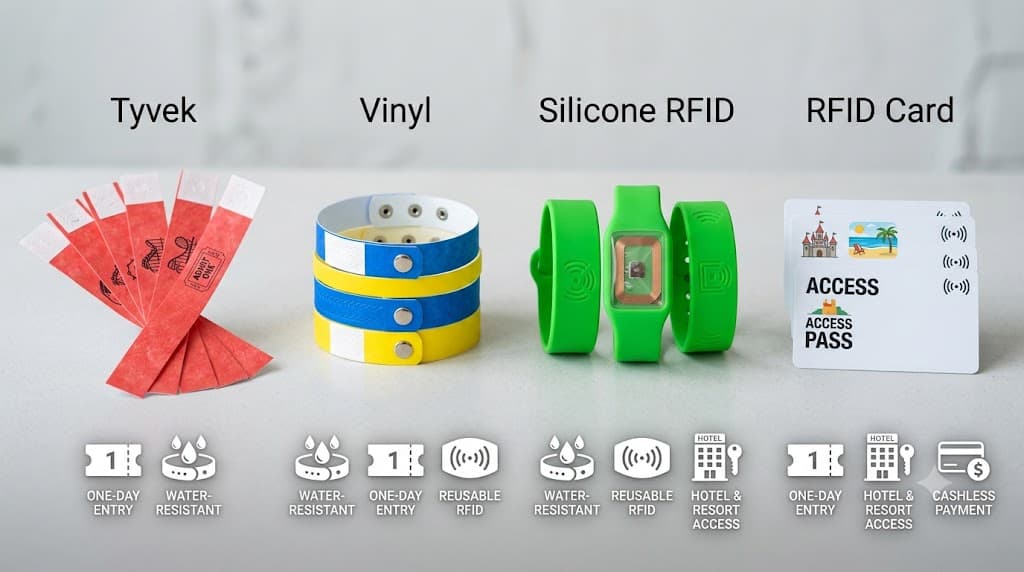 Wristband Types Wristband Types