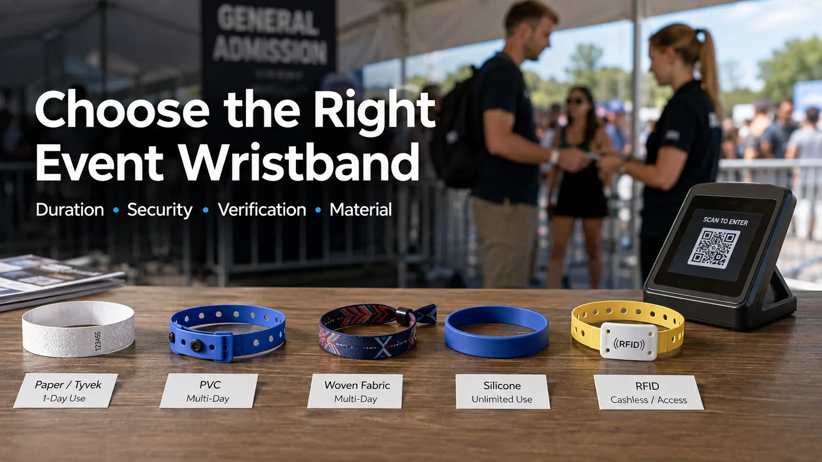 Comment choisir le bon bracelet pour votre événement
